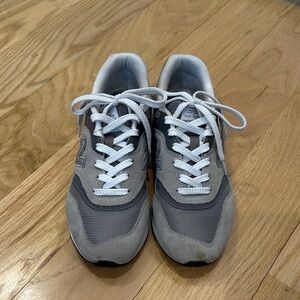 New Balance Gray and White Women's Sneakers